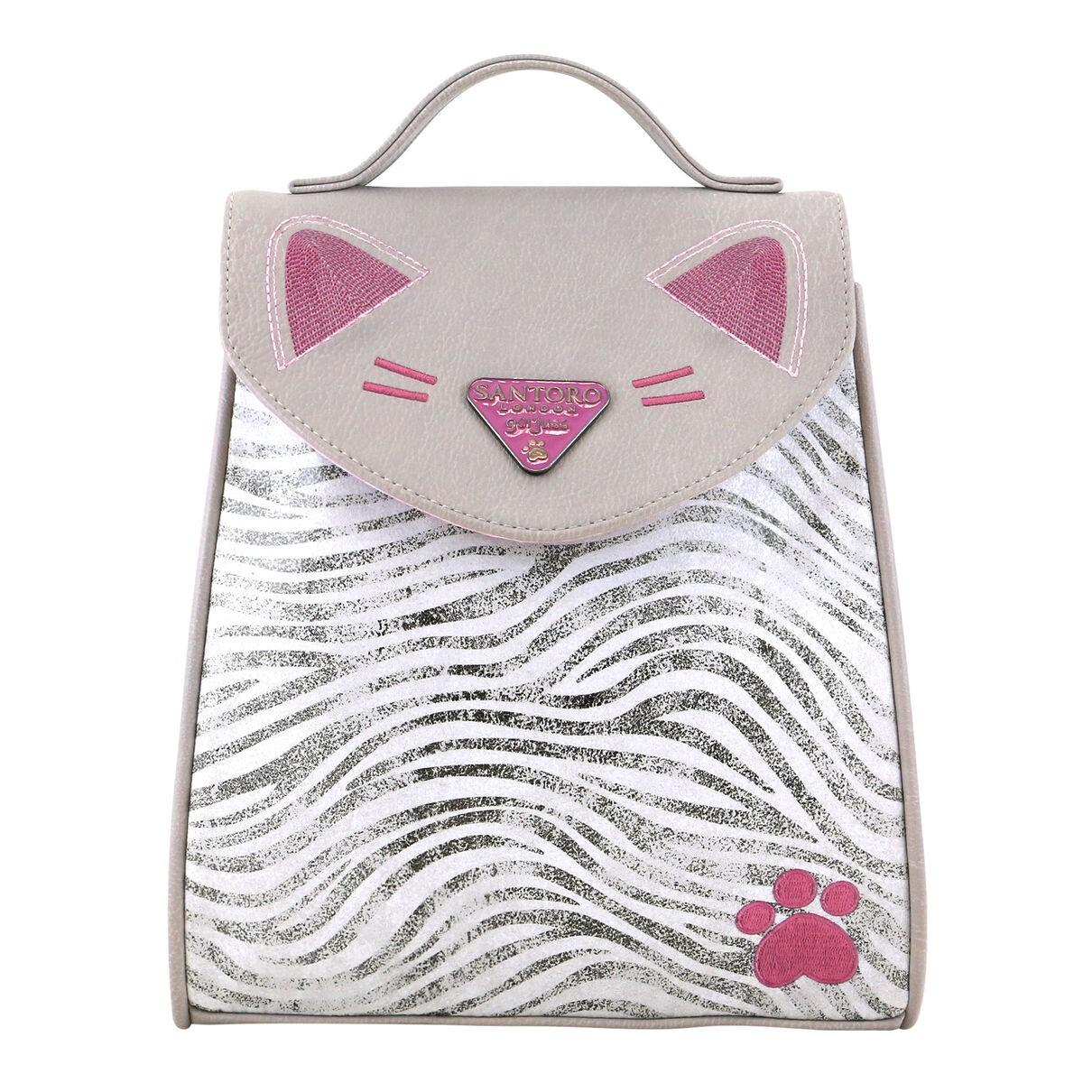 Casual Rygsæk Gorjuss Ruby Wild Grå 23 X 11 X 27 Cm