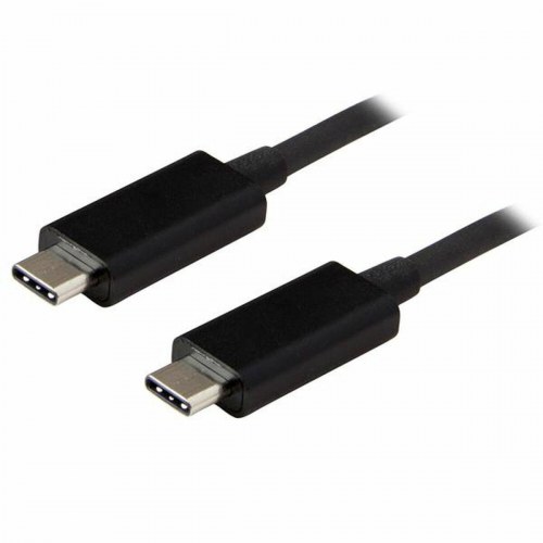 Startech USB-C kabel 1 m - USB31CC1M, sort