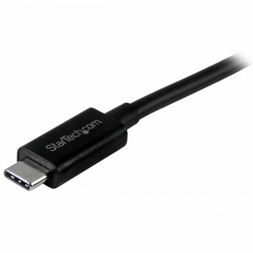 Startech USB-C kabel 1 m - USB31CC1M, sort