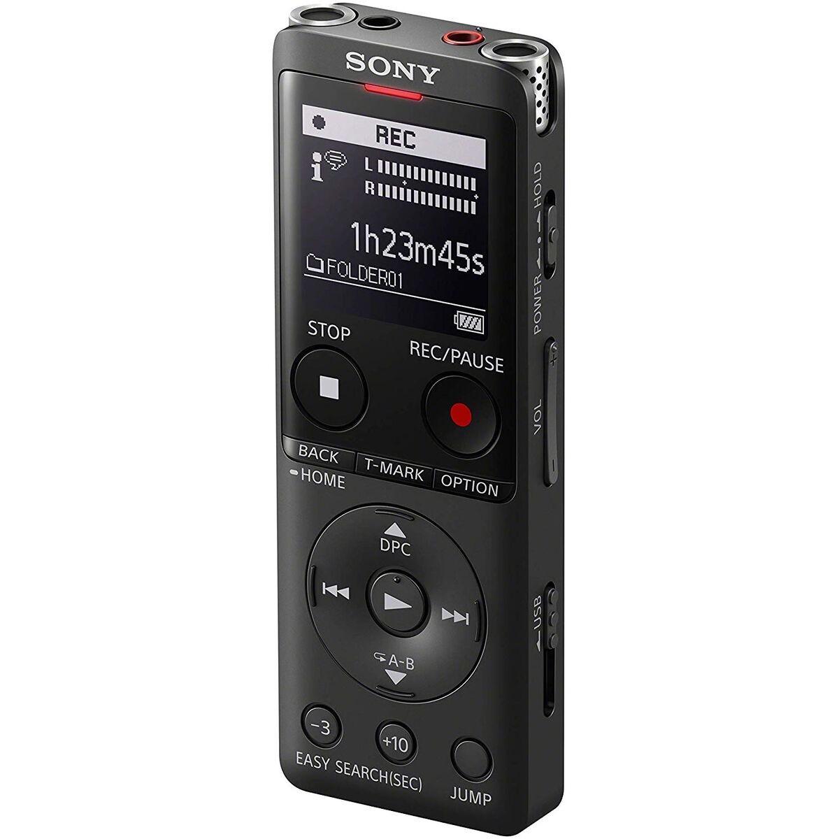 Optager Sony Icdux570b Sort