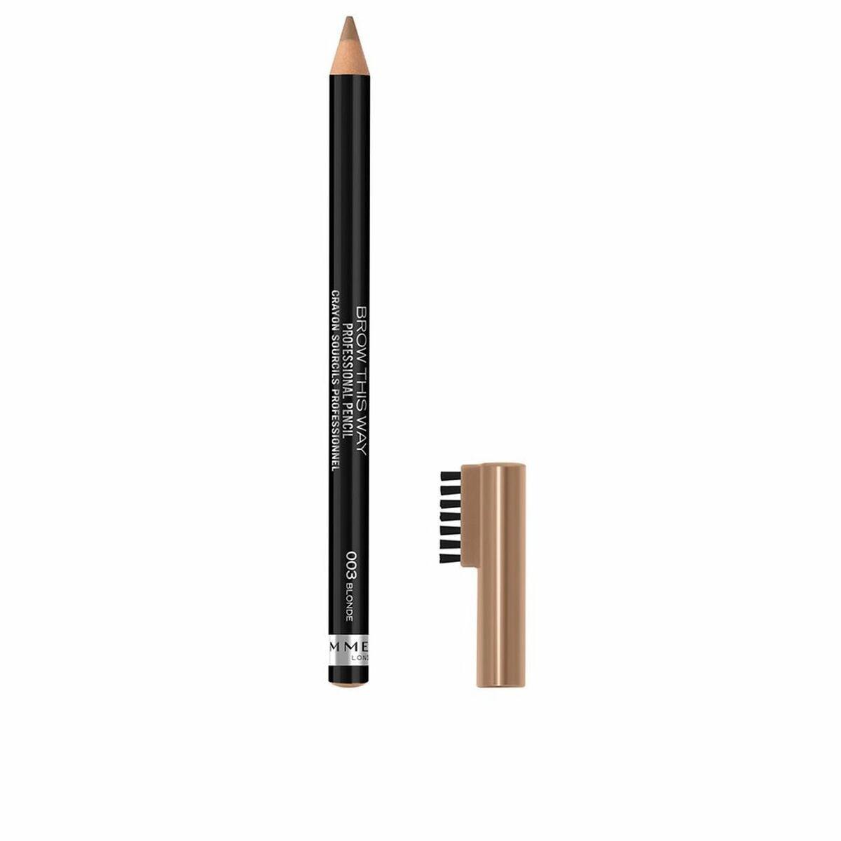 Rimmel London Brow This Way øjenbrynsblyant 003 Blonde billede