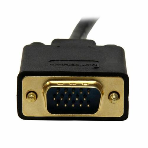 DisplayPort til VGA-adapter Startech DP2VGAMM6B (1,8 m) Sort 1.8 m