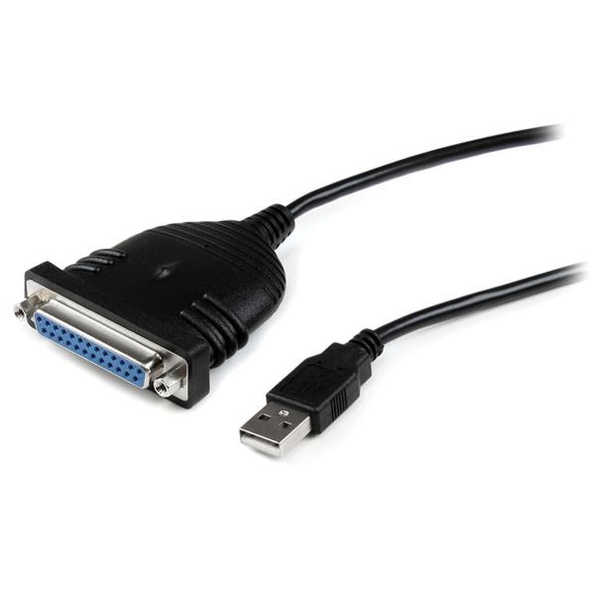 USB til DB25 adapterkabel - StarTech ICUSB1284D25, 1,8 m billede