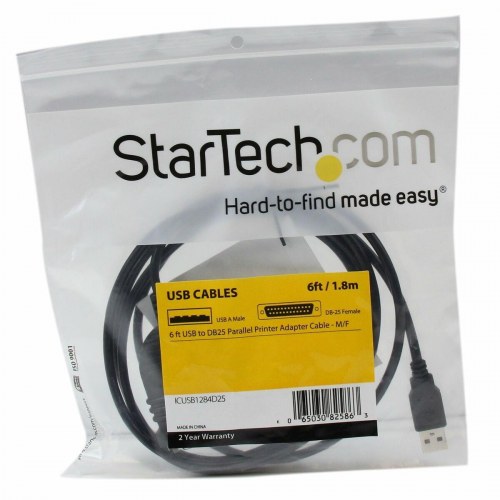 USB til DB25 adapterkabel - StarTech ICUSB1284D25, 1,8 m