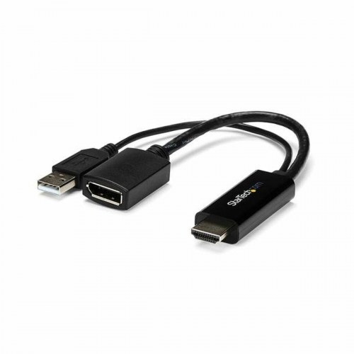 DisplayPort kabel adapter Startech - HDMI til DisplayPort 4K, sort
