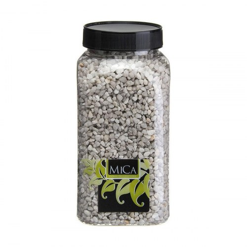 Mica Decorations dekorative sten - grå grus, 650 ml