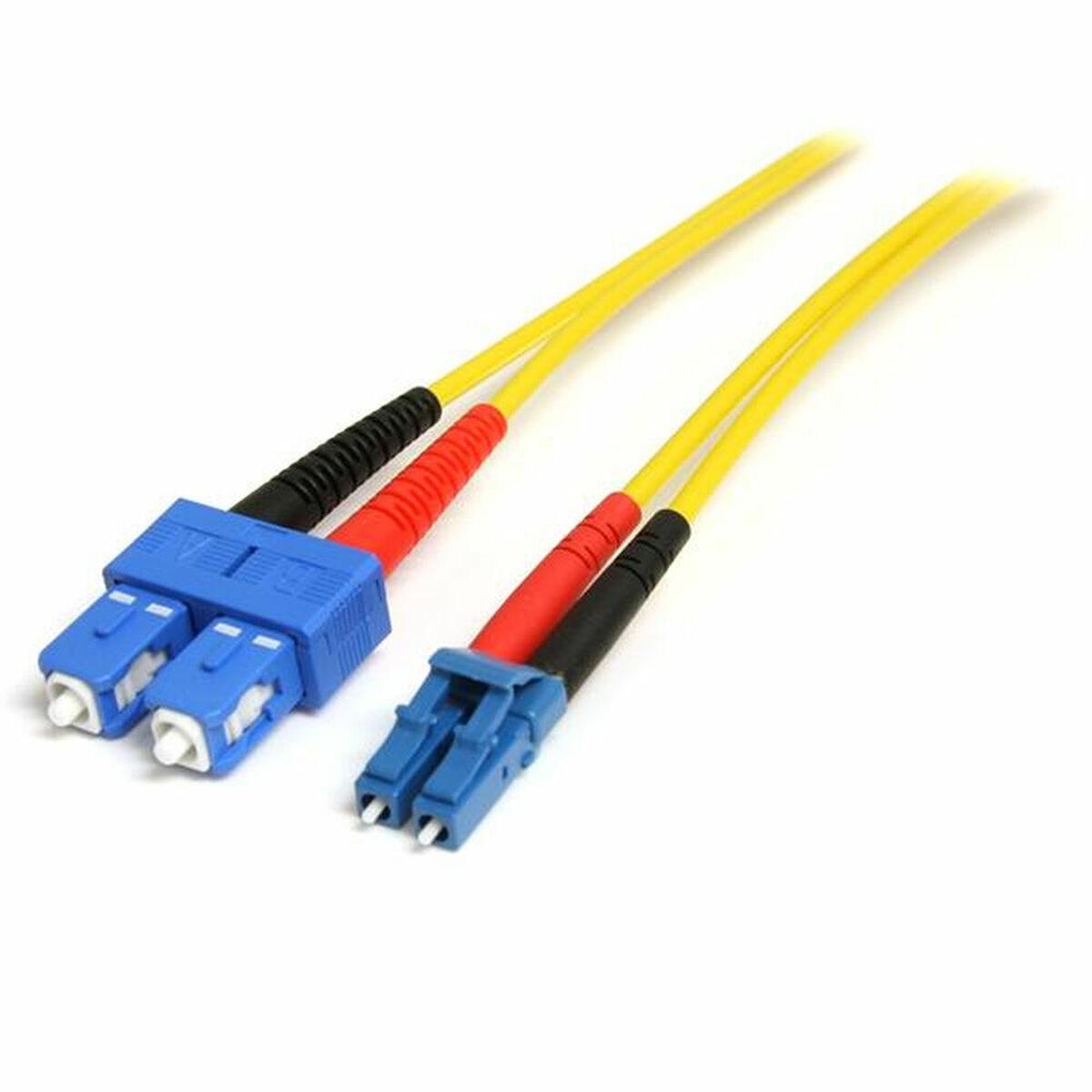 Fiberoptisk kabel Startech - 1 m (gul)