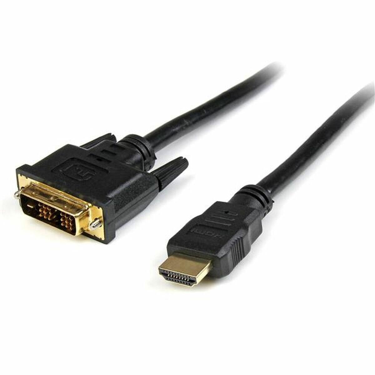 Hdmi Til Dvi Adapter Startech Hddvimm5m Sort 5 M