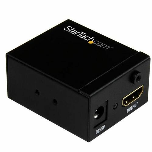 HDMI-kabel Startech HDBOOST Sort