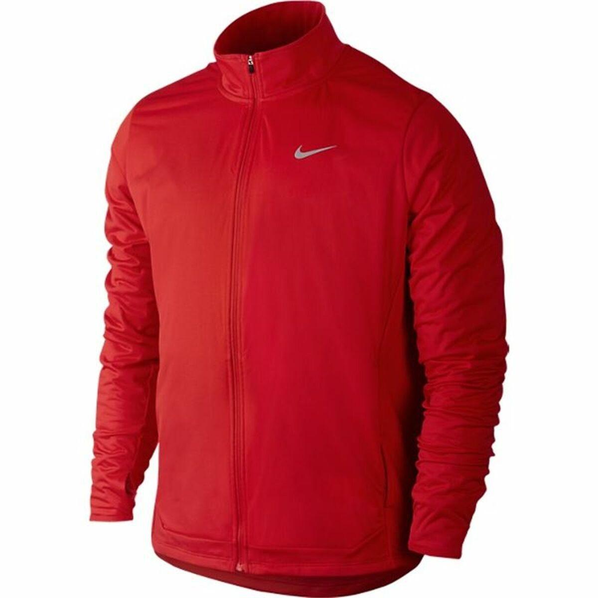 Sportsjakke til Mænd Nike Shield Rød S