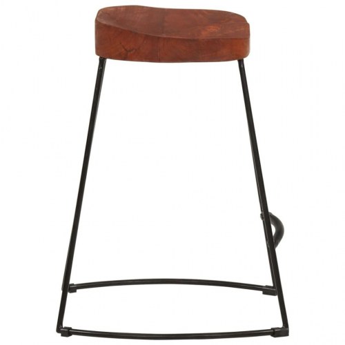 Gavin barstole - 2 stk. 45×38×53 cm i massivt mangotræ