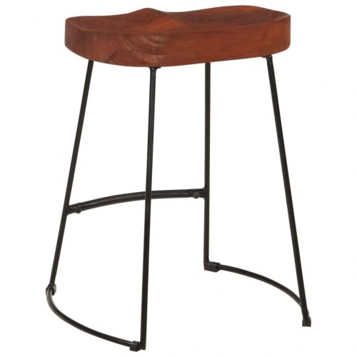 Gavin barstole - 2 stk. 45×38×53 cm i massivt mangotræ