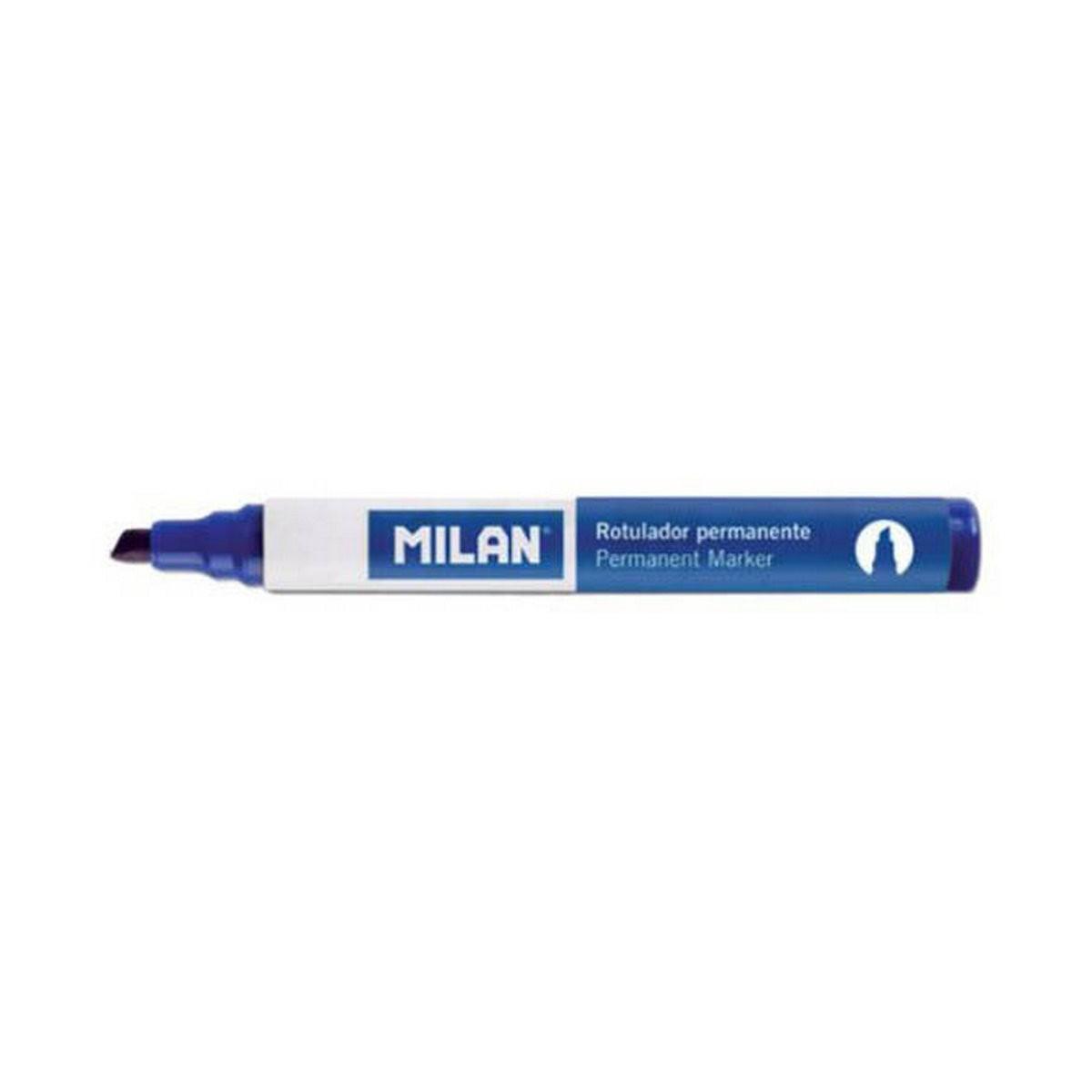 Milan sprittusch - grøn, rund spids, Ø 4 mm, 12 stk.