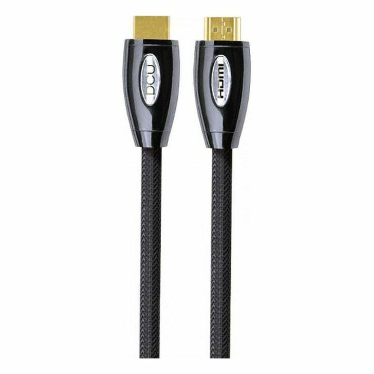 DCU Tecnologic HDMI-kabel 1,5 m - sort (han/han)