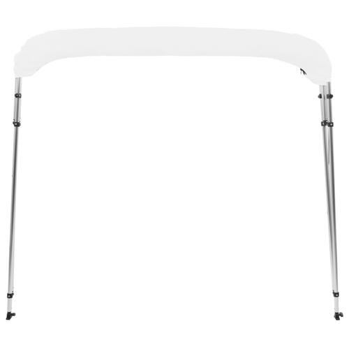 Biminitop med 4 buer 243x180x137 cm hvid