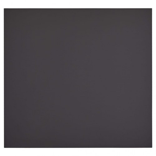 Spisebord 80,5 × 80,5 × 73 cm - MDF grå med ben i egetræsfarve