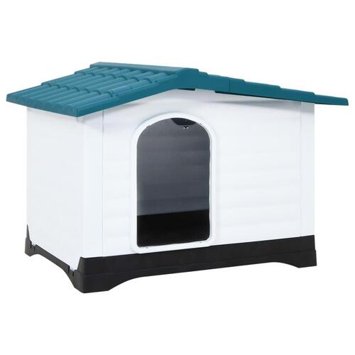 Hundehus 90,5x68x66 cm polypropylen blå