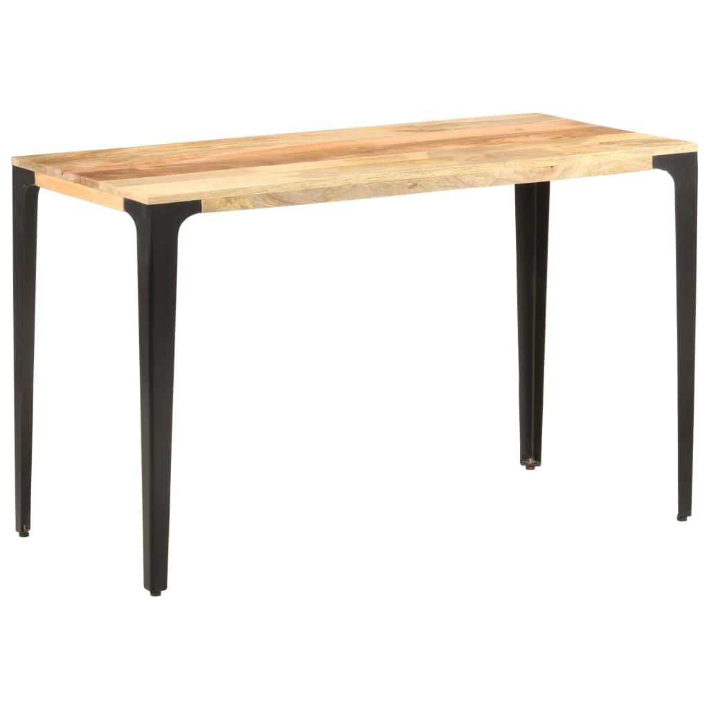 Spisebord 120x60x76 cm massivt mangotræ