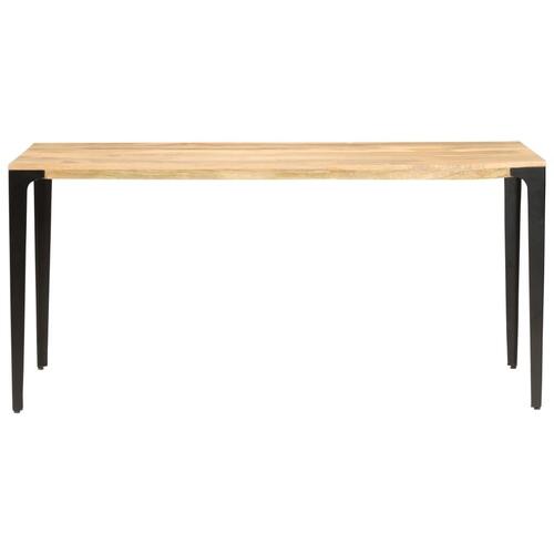 Spisebord 160 x 80 x 76 cm massivt mangotræ