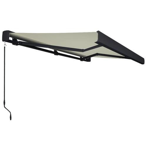 Manuel kassettemarkise 350x250 cm cremefarvet