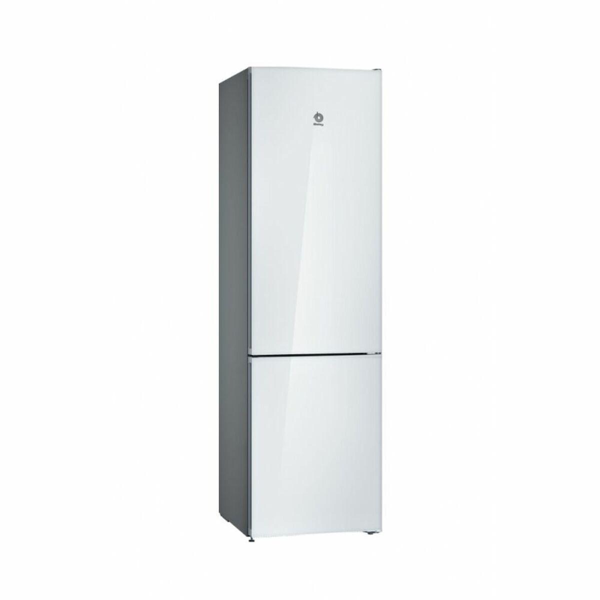 Kombineret køleskab Balay 3KFD765BI Hvid (203 x 60 cm)