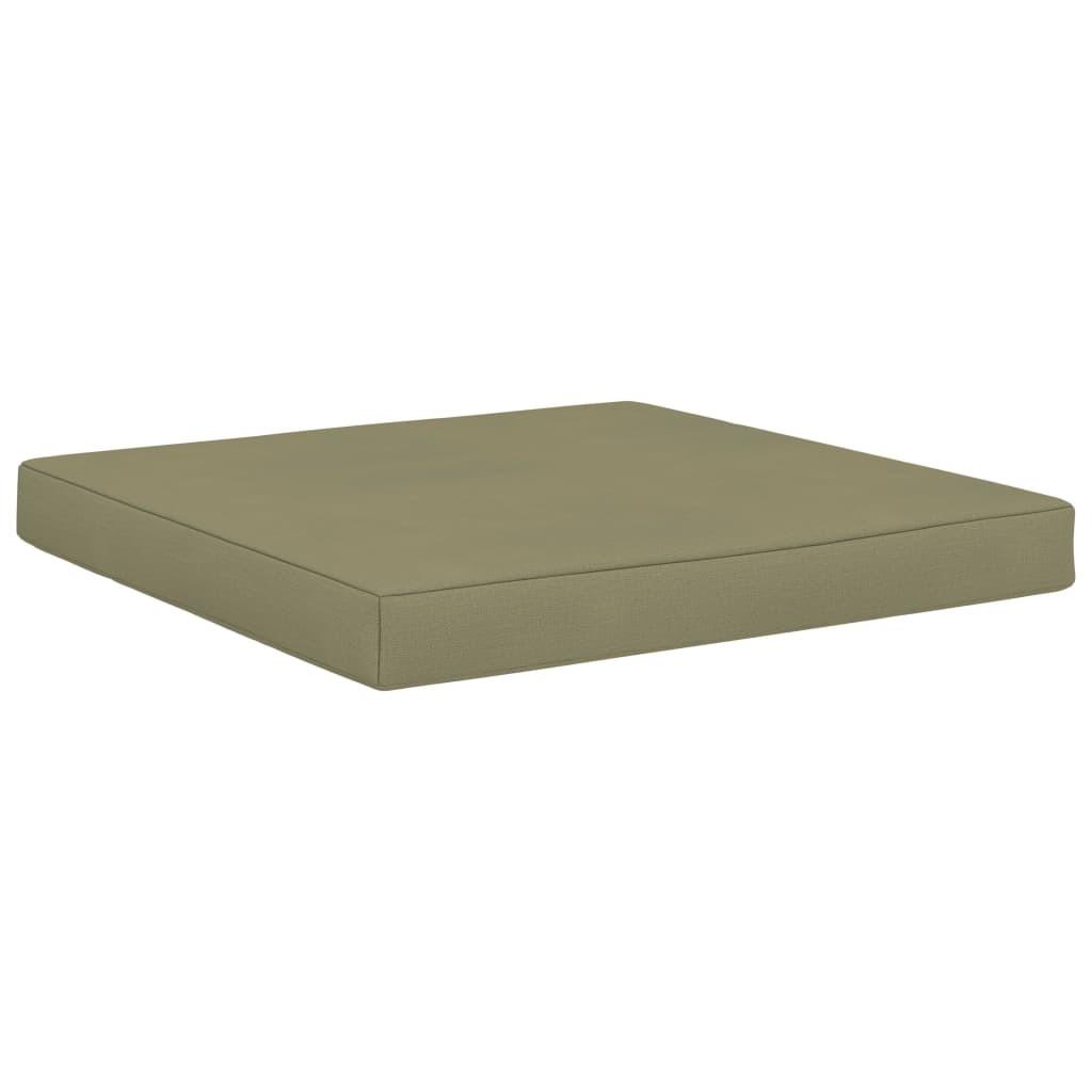 Hynde til pallesofa 60x61,5x6 cm stof beige
