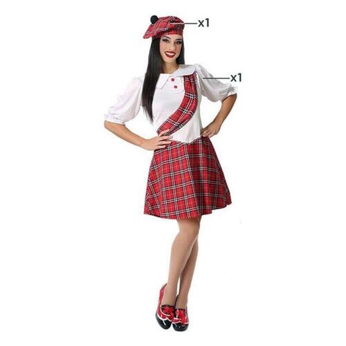 Kostume til voksne Skotsk kvinde M/L