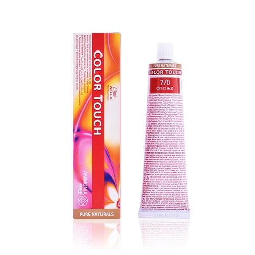 Semi-permanent Farve Color Touch Wella 6/0 Rubio Oscuro 60 ml