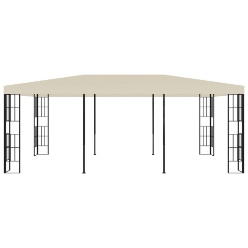 Pavillon 3x6 m cremefarvet