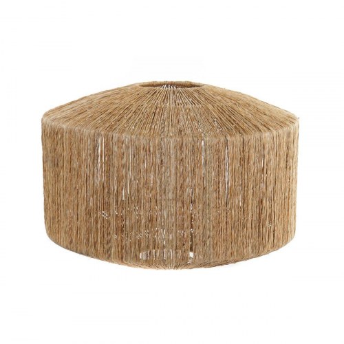 Lampeskærm Natur Jute Metal Tropisk 40 x 40 x 30 cm