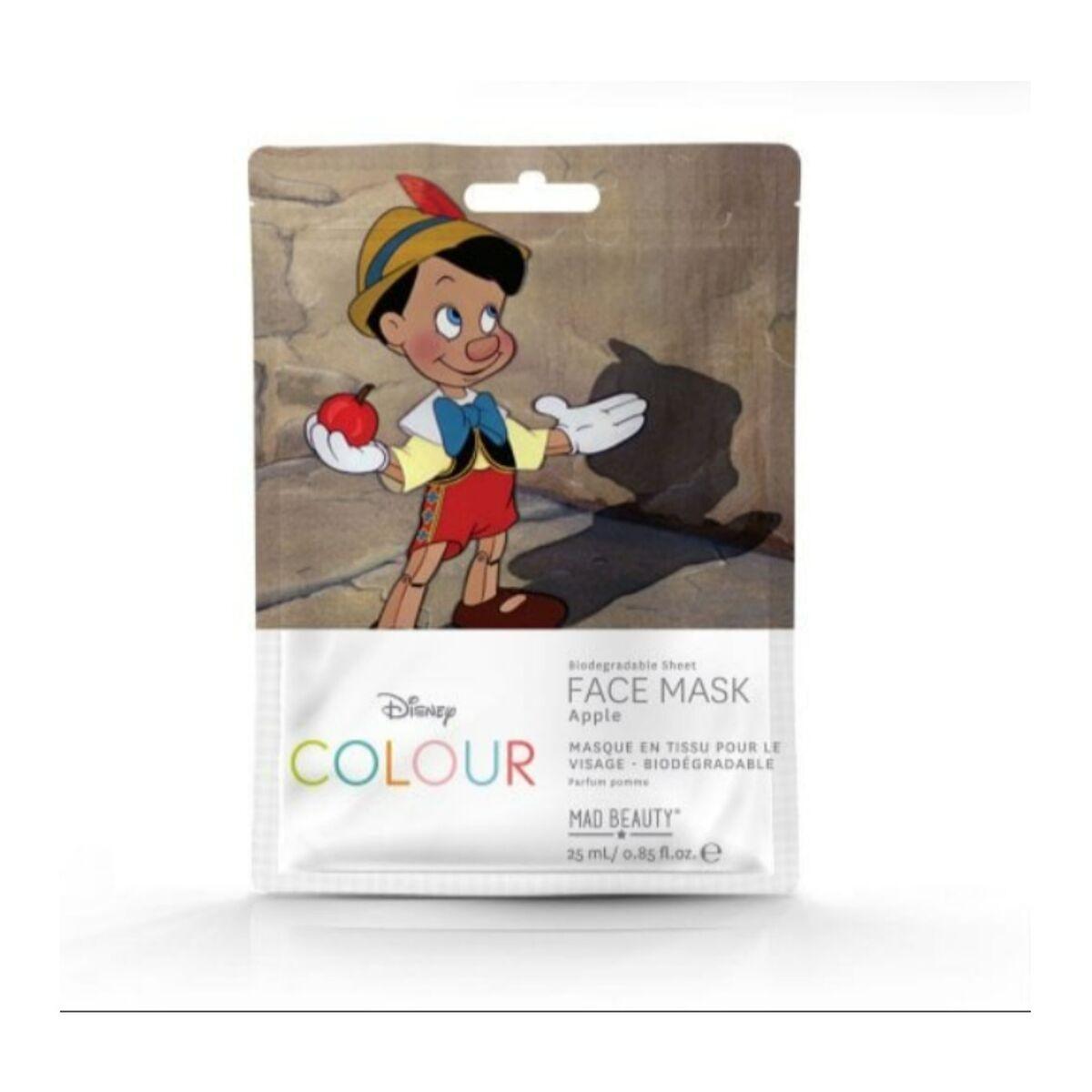 Ansigtsmaske Mad Beauty Disney Colour Pinocho Æble Hyaluronsyre Forfriskende