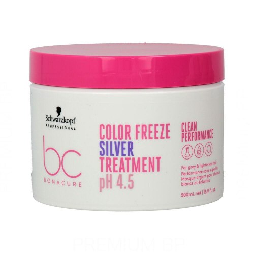 Schwarzkopf BC Bonacure Color Freeze Silver Treatment hårmaske 500 ml pH 4,5
