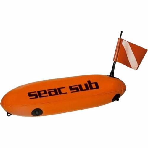 Dykkerbøje Seac Fluo Siluro C/Sagola Orange Onesize