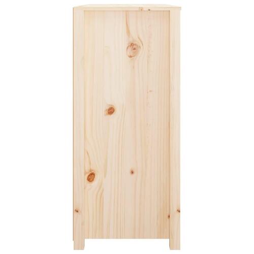 Kommode 100x40x90 cm massivt fyrretræ