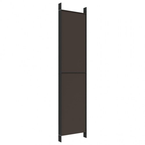 Rumdeler med 6 paneler 300 x 220 cm - brun
