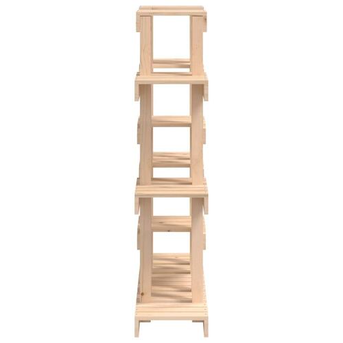 Plantestativ 104,5x25x109,5 cm massivt fyrretræ