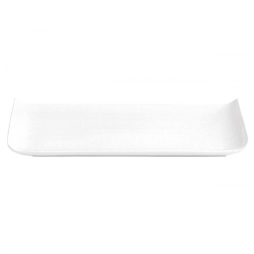 Chef Baguette tallerken, keramik, hvid 25 × 12 cm (6-pak)
