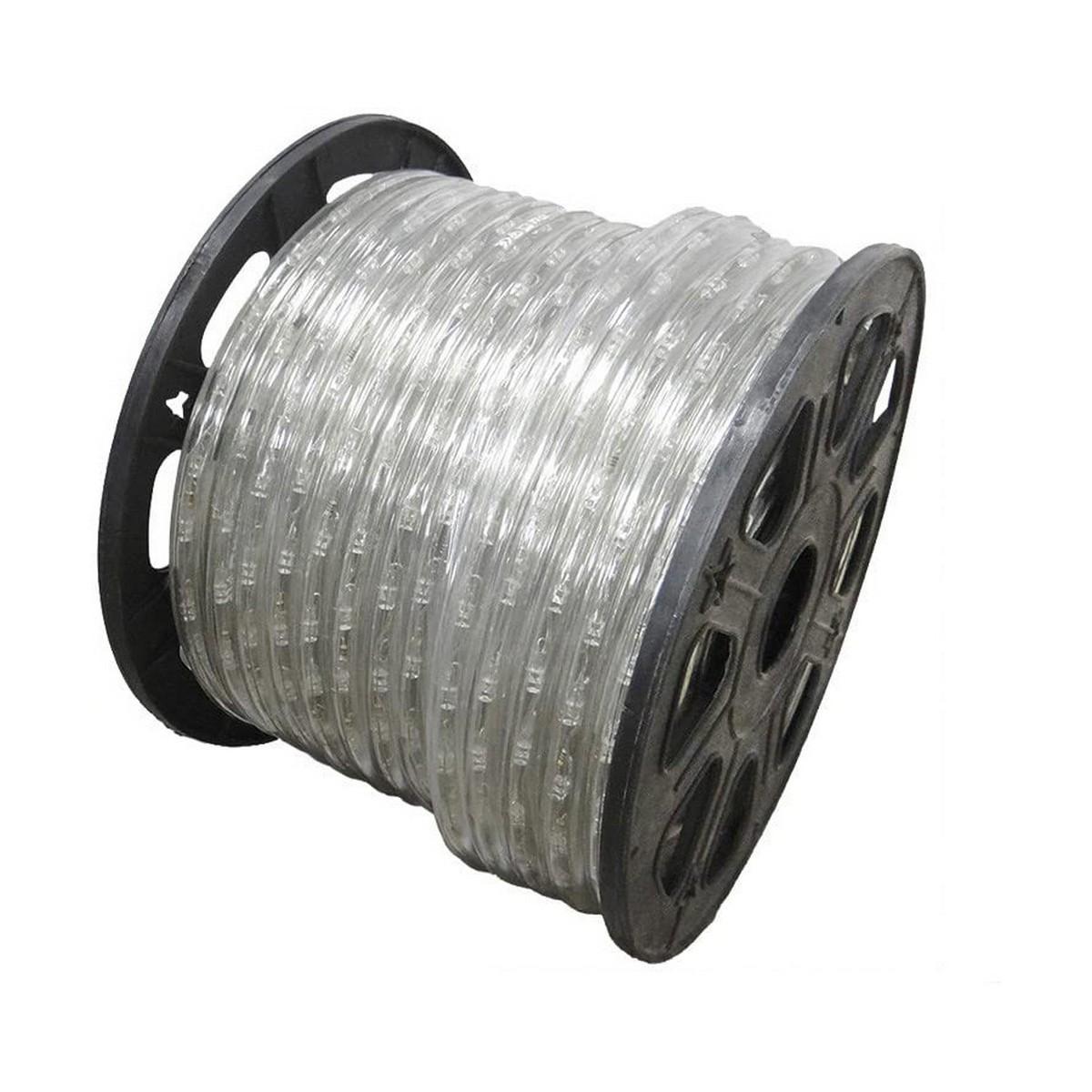 Haveslange Led Edm Flexiled 8 Funktioner Gennemsigtig Varm Hvid 230 V 12 M