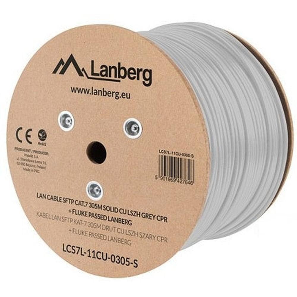 Netværkskabel Cat6 UTP Lanberg - hvid, 305 m (stift)