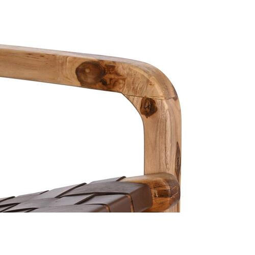 Lænestol Brun Teak 66 x 73 x 96 cm