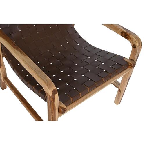 Lænestol Brun Teak 66 x 73 x 96 cm
