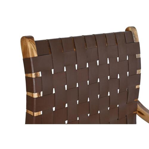 Lænestol Brun Teak 66 x 73 x 96 cm