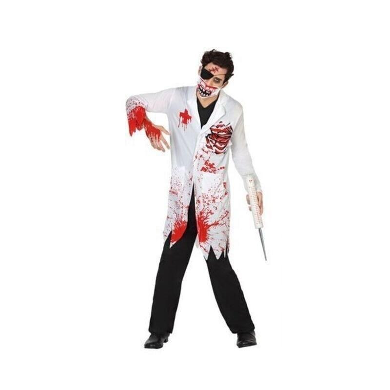 Kostume til voksne Th3 Party Hvid Morder mand (3 Dele) XS/S