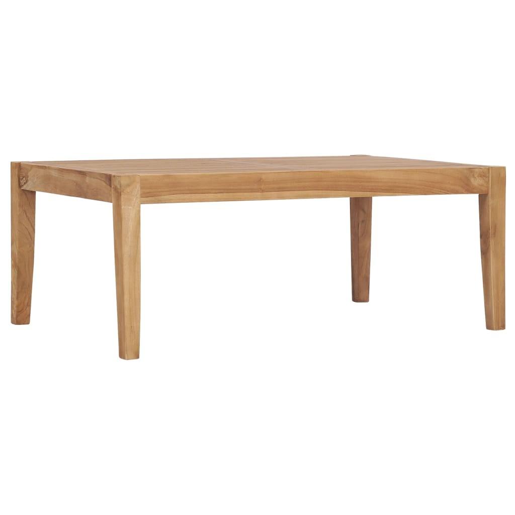 Havebord 90,5x55,5x30,5 cm massivt teaktræ