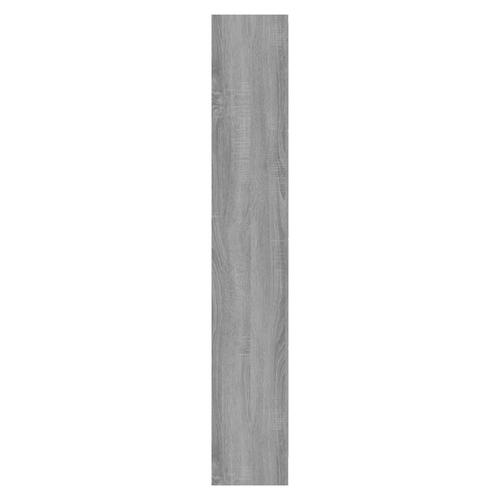 Skoskab 63x24x147 cm konstrueret træ grå sonoma-eg