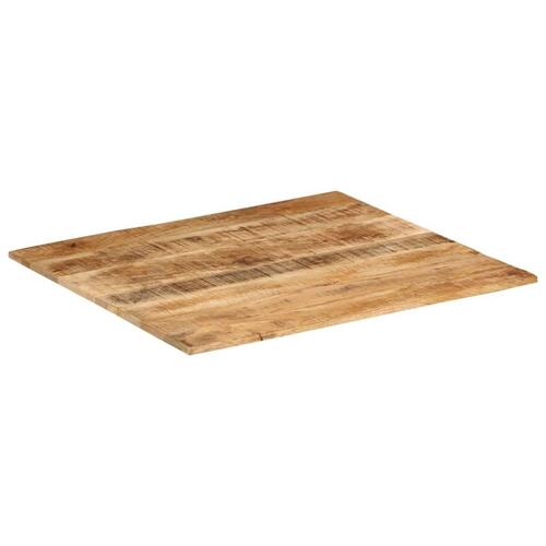 Bordplade 15-16 mm 80x70 cm massivt mangotræ