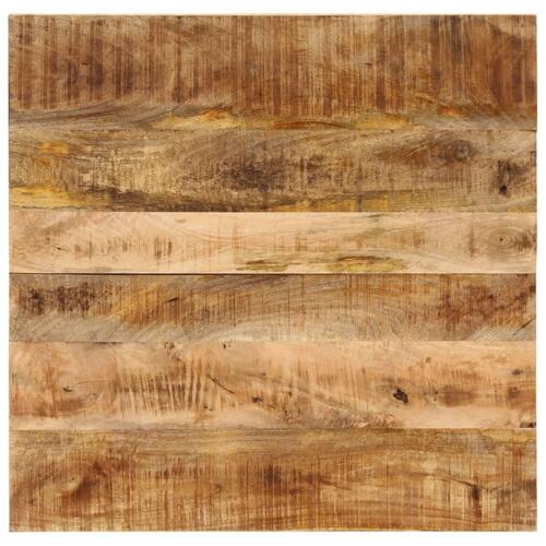 Bordplade 25-27 mm 70x70 cm massivt mangotræ