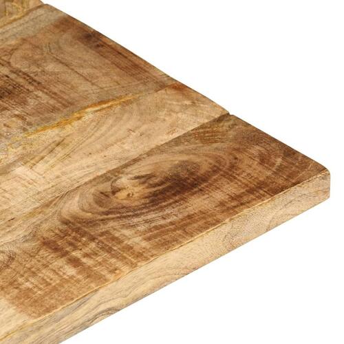 Bordplade 25-27 mm 70x70 cm massivt mangotræ