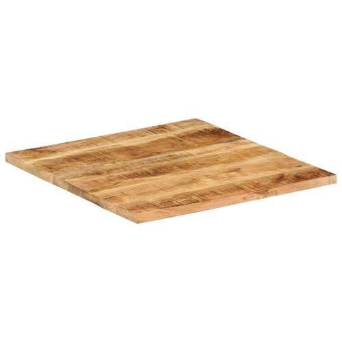 Bordplade 25-27 mm 70x70 cm massivt mangotræ