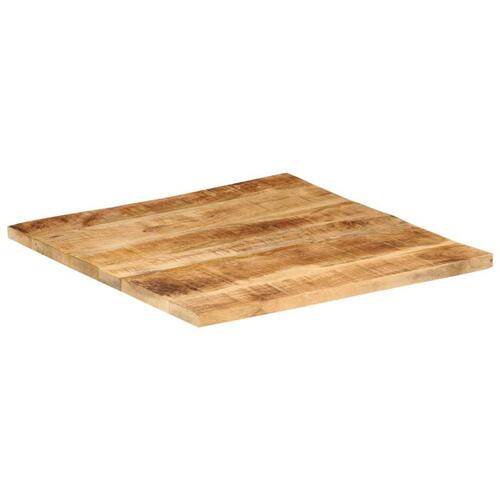 Bordplade 25-27 mm 70x70 cm massivt mangotræ